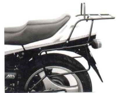Kompletní sada nosičů (boční nosič kufrů a horní nosič kufrů z trubek) černá pro BMW K 100 RT/RS (1990-1992)