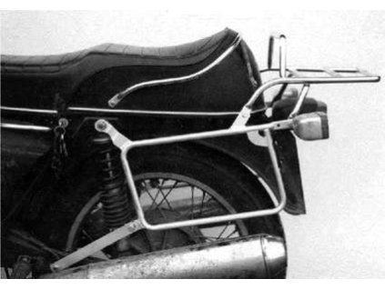 Kompletní sada nosičů (boční nosič kufru a horní nosič kufru z trubek) chrom pro BMW R 60 (1973-1986)/75 (1973-1976)/90 (1973-1976)/6