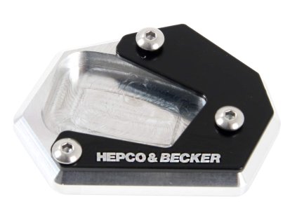 Rozšíření bočního stojanu, stříbrný/černý pro Honda CBR 650 R / E-Clutch (2024-)