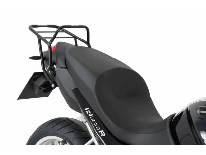 Černý trubkový nosič zavazadel pro BMW R 1200 R (2006-2010)