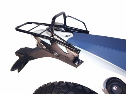 Černý trubkový nosič zavazadel pro BMW G 650 X Country (2008-2010)