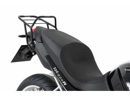 Černý trubkový nosič zavazadel pro BMW R 1200 R (2011-2014)