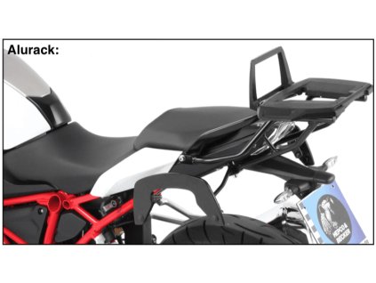 Nosič horního kufru Alurack černý pro BMW R 1200 RS (2015-2018)
