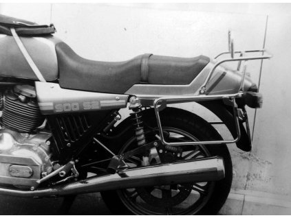 Kompletní sada nosičů (boční nosič kufru a horní nosič kufru z trubek) chrom pro Ducati 901 S2 (1982-1984)