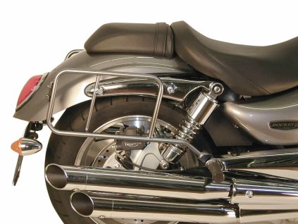Chromovaný boční nosič kufru pro Triumph Rocket III (2004-2009)