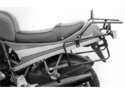 Kompletní sada nosičů (boční nosič kufru a horní nosič kufru z trubek) černá pro Ducati 750 Sport (1988-1989)