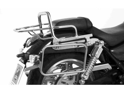 Boční nosič kufru pevný černý pro Triumph Thunderbird 1600/1700/Storm (2009-)