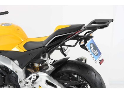 Alurack horní nosič kufru černý pro Aprilia Tuono V4 R (2011-2014)/Tuono V4 1100 RR (2015-2020)