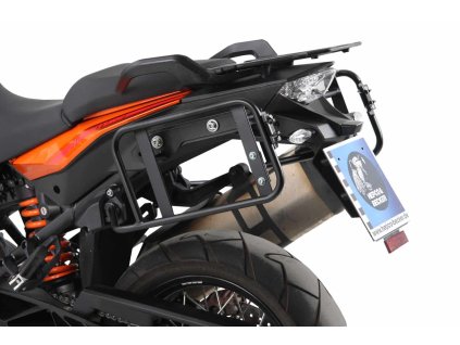 Černý boční nosič kufru Lock-it pro KTM 1050/1190 Adventure R/1290 Super Adventure (2015-2020)