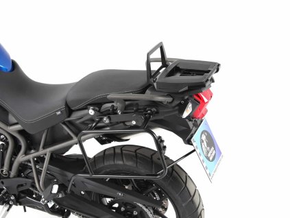 Černý boční nosič kufrů Lock-it pro Triumph Tiger 800 XR/XRX/XRT (2015-2017)