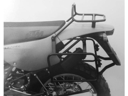 Trubkový nosič zavazadel Topcaseträger černý pro KTM LC 4 Adventure (1998-2003)