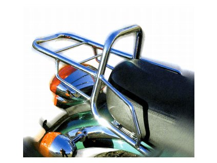 Trubkový nosič zavazadel Topcaseträger chrom pro Triumph Legend TT (1999-2001)/Thunderbird (1999-2003)