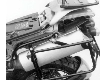 Boční nosič kufru pevný černý pro Cagiva Navigator (2000-2005)