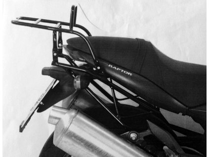 Trubkový nosič zavazadel Topcaseträger černý pro Cagiva Raptor 650 (2000-2007)/Raptor 1000 (2000-2005)