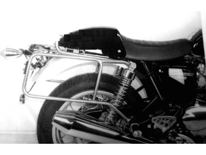 Chromovaný boční nosič kufru pro Triumph Thruxton (2004-2015)