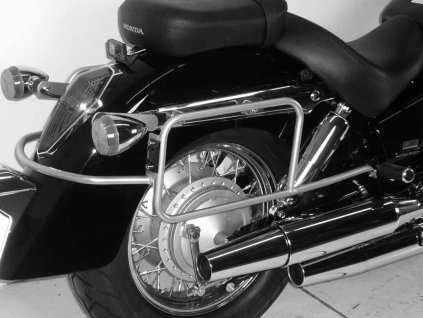 Boční nosič kufru sešroubovaný chrom pro Honda VT 750 Shadow (2008-)