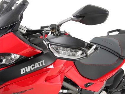 Chránič rukojeti (levý + pravý) černý pro Ducati Multistrada 1260/S (2018-)