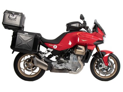 Alurack horní nosič kufru černý pro Moto Guzzi V100 Mandello / S (2022-)