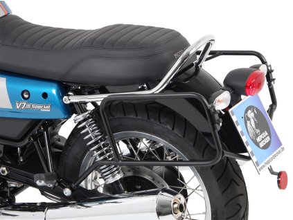 Boční nosič kufru sešroubovaný chrom pro Moto Guzzi V7 III (Stone, Special, Anniversario, Racer) (2017-2020)