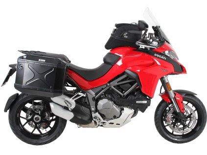 Boční nosič kufru pevný černý pro Ducati Multistrada 1260/S (2018-)