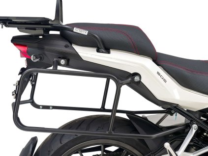 Boční nosič kufrů pevný černý pro Benelli TRK 502 X (2018-)
