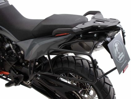 Boční nosič kufru pevný černý pro KTM 890 Adventure / R / Rally (2023-)