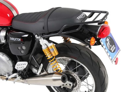 Trubkový nosič zavazadel černý pro Triumph Thruxton/R/RS (2016-)