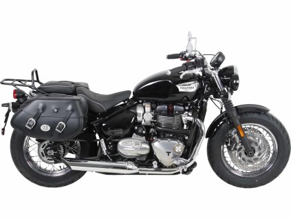 Černý trubkový nosič zavazadel pro Triumph Bonneville Speedmaster (2018-)