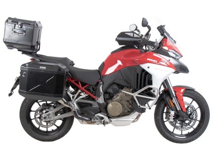 Alurack horní nosič kufrů černý pro kombinaci s originálním nosičem zavazadel pro Ducati Multistrada V4/S/S Sport/Pikes Peak (2021-)/Rally(2023-)