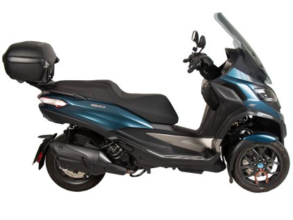 Alurack horní nosič kufrů černý pro kombinaci s originálním nosičem zavazadel černý pro Piaggio MP3 Exclusive 530 (2022-)