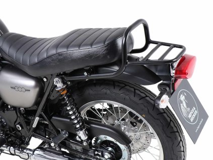 Trubkový nosič zavazadel černý pro Kawasaki W 800 Street / Cafe / Standard (2019-)