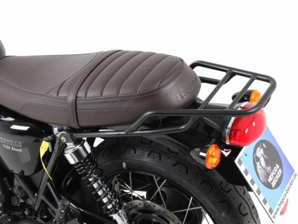 Trubkový nosič zavazadel černý pro Triumph Bonneville T 100/Black (2017-)