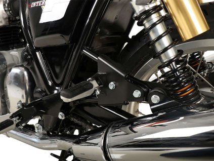 Instalace stupaček pro spolujezdce černá pro Royal Enfield Interceptor (2018-)