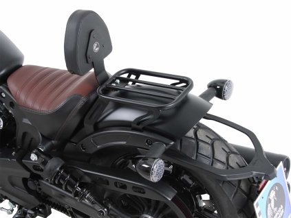 Opěradlo jezdce s polstrováním pro kombinaci se Solorack 6137568 černé pro Indian Scout Bobber / Sixty / Twenty (2017-)