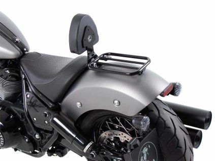 Opěradlo jezdce s polstrováním černé pro Indian Chief Dark Horse / Chief Bobber Dark Horse (2022-)