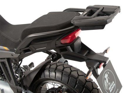 Horní nosič kufrů Easyrack černý pro kombinaci s originálním nosičem zavazadel pro Moto Guzzi Stelvio (2024-)