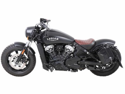 Kanystr 4ltr. včetně držáku výřezu vlevo černý pro Indian Scout Bobber / Sixty / Twenty / Rogue (2017-)