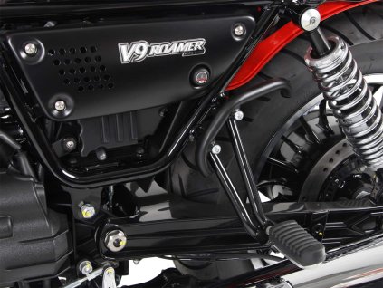 Zvedací páka středového stojanu černá pro Moto Guzzi V7 III (Carbon, Milano, Rough) (2018-2020)