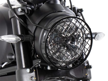 Černá ochranná mřížka světlometu pro Ducati Scrambler 1100 Dark Pro/Pro/Sport Pro (2021-)