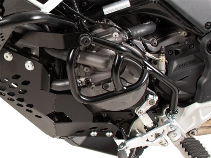 Přídavná tyč černá, jednostranná levá pro Ducati DesertX Rally (2024-)