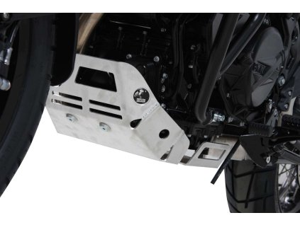Stříbrný chránič pod motor pro BMW F 650 GS Twin (2008-2011)/F 700 GS (2012-2017)