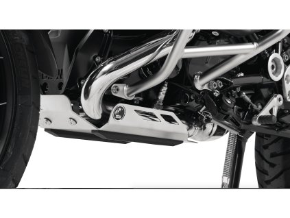 Ochranný plech motoru stříbrný pro BMW R 1200 GS Adventure (2014-2018)