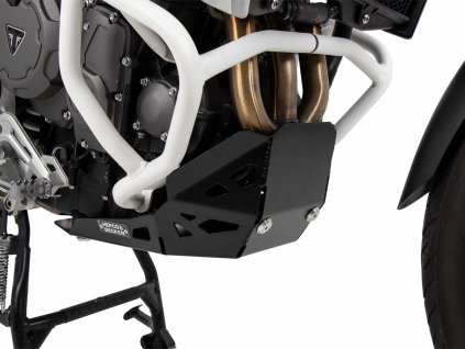 Ochranný plech motoru černý pro Triumph Tiger 900 / Rally / GT / PRO (2020-2023)