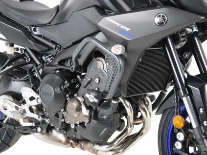 Ochranný rám motoru, včetně padacího protektoru-Slider, antracitový pro Yamaha MT-09 Tracer ABS (2015-2017)