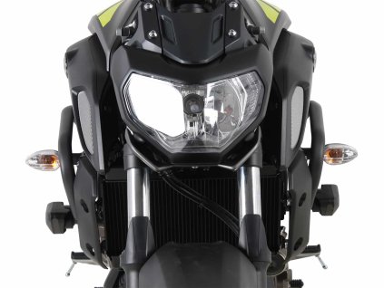 Ochranný rám motoru včetně padacího protektoru-Slider, antracit pro Yamaha MT-07 (2018-2020)
