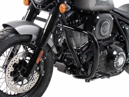 Černý chránič motoru pro Indian Chief Dark Horse / Chief Bobber Dark Horse / Super Chief Limited / Sport Chief (2022-)