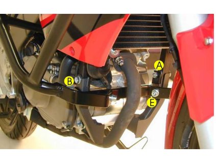 Chránič motoru černý pro Honda CBR 125 R (2007-2010)