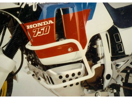 Bílý chránič motoru pro Honda XRV 650/750 (1988-1992)