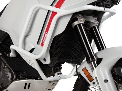 Bílý chránič nádrže pro Ducati Desert X (2022-)