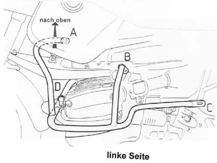 Stříbrný chránič motoru pro BMW R 850 GS (1998-2000)/R 1100 GS (1994-1999) *prosím uveďte rok výroby*